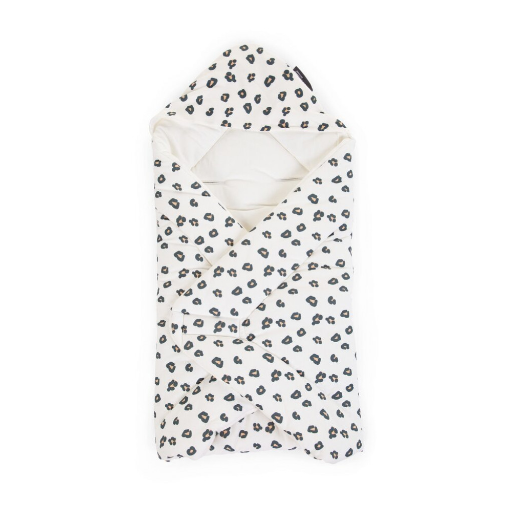 Childhome Univerzális Baba Babapólya - 75x75 cm - leopárd mintás