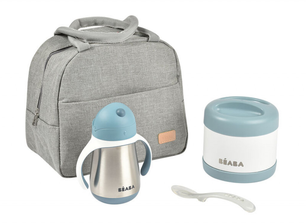 Beaba On-the-go Uzsonnás táska - Viharkék