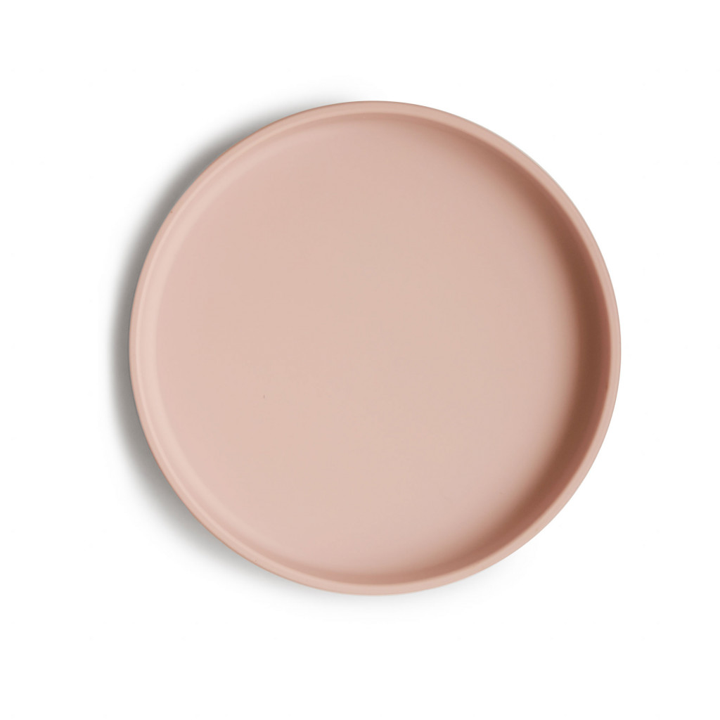 Mushie Szilikon csészealj mushie - blush