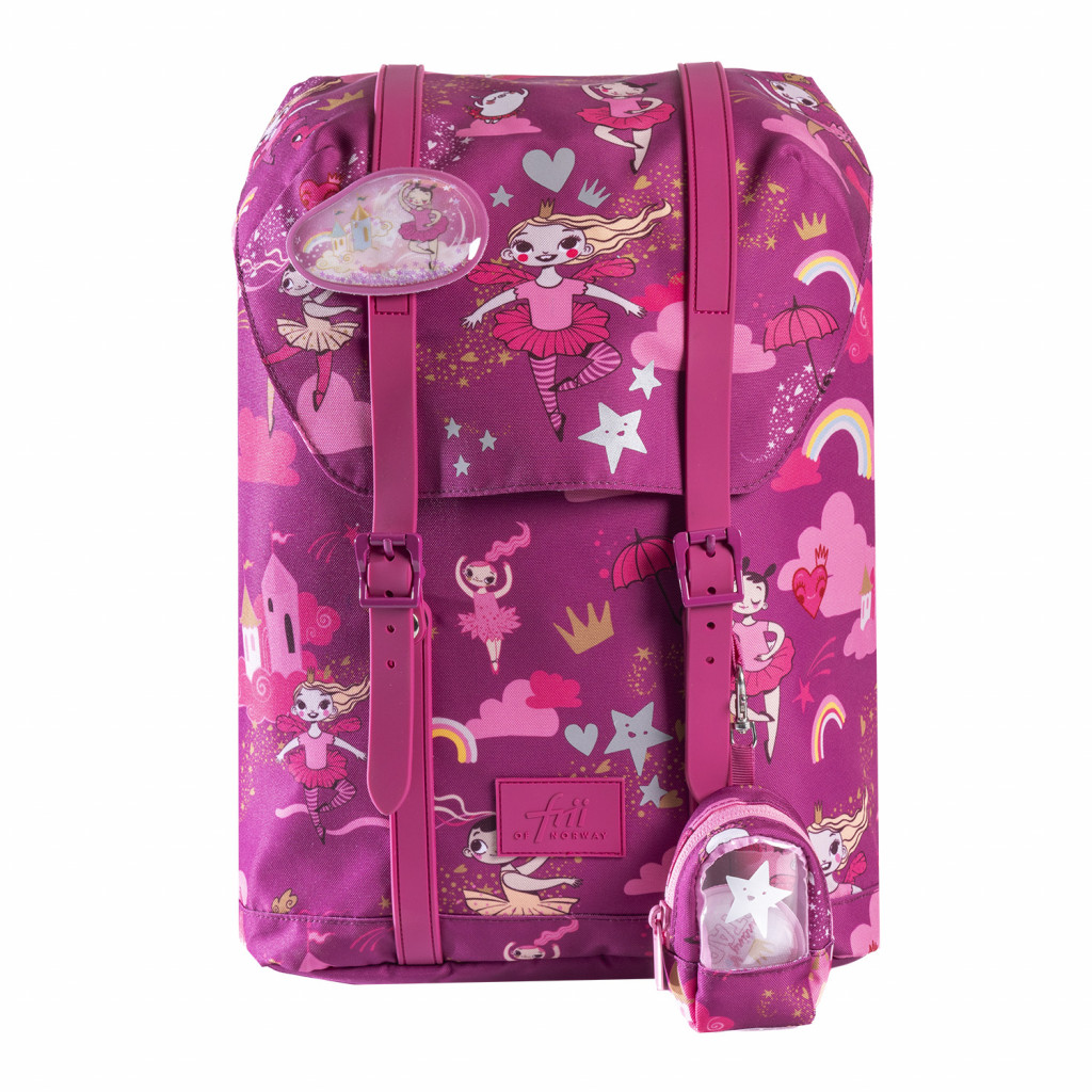 Frii of Norway Ergonomikus iskolatáska 22L Ballerina Dark Pink