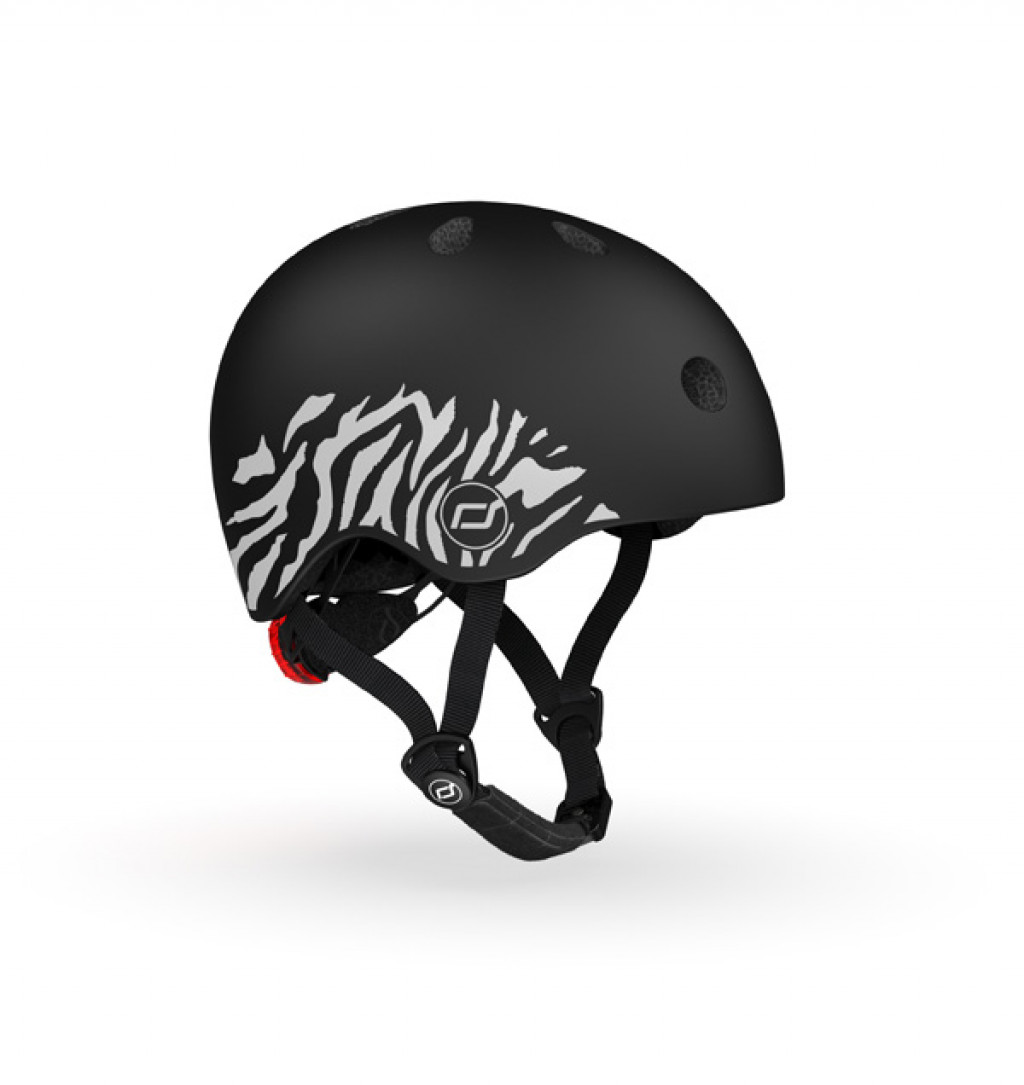 Scoot&Ride Gyermek sisak XXS-S Zebra
