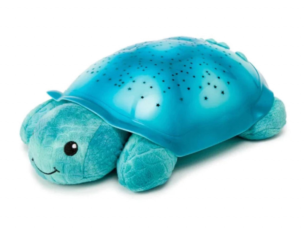 Cloud B Éjszakai fény vetítéssel és dallamokkal Turtle Aqua