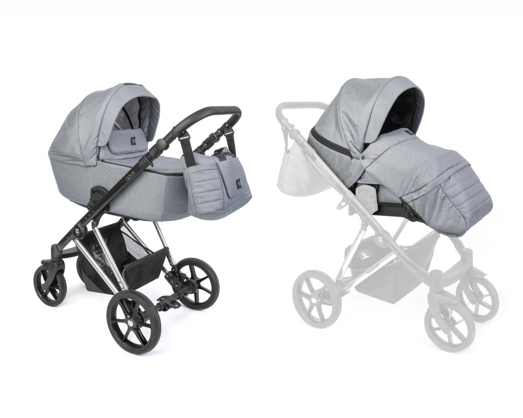 Dada Prams Apus babakocsi 2in1 különleges kiadás SlateGrey