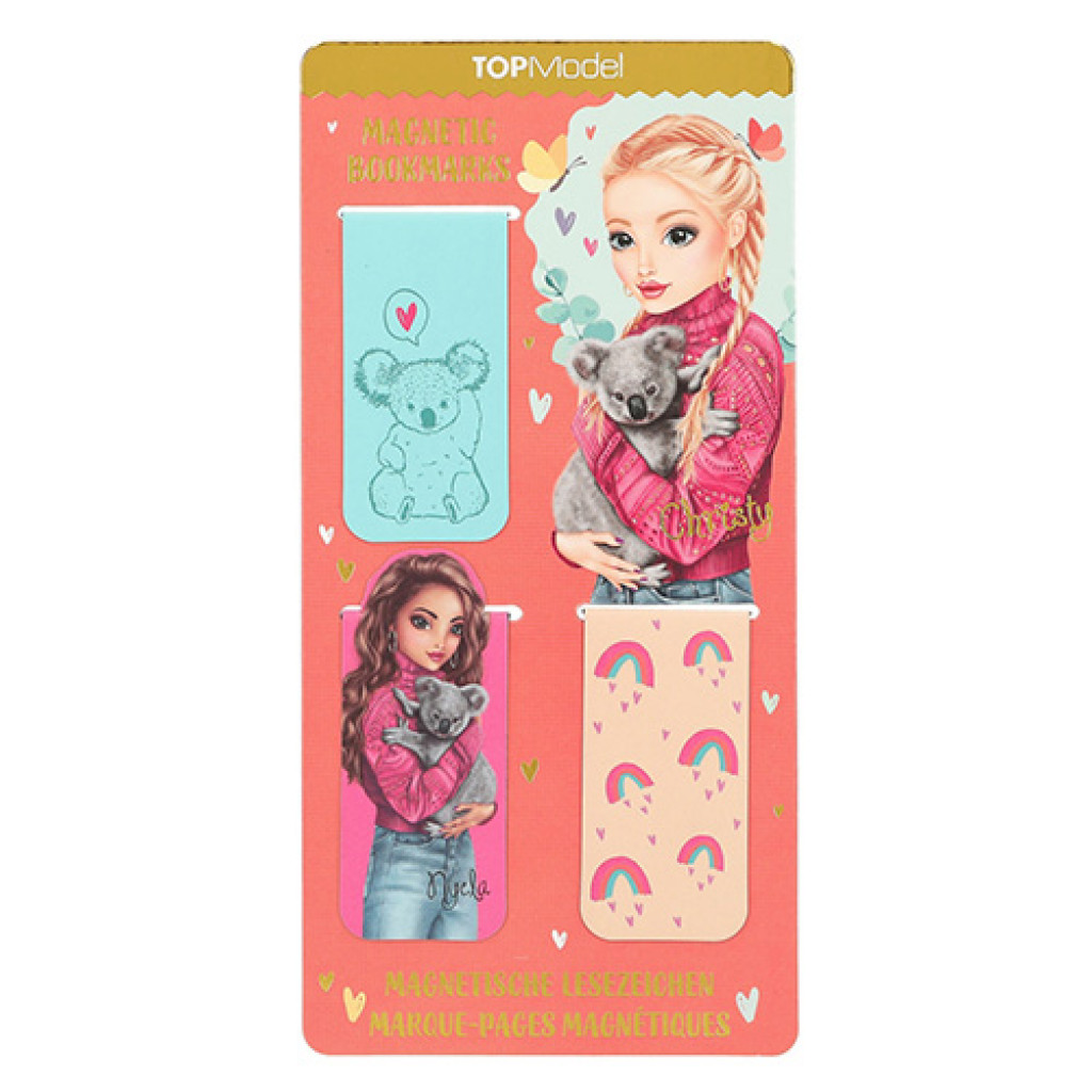 Top Model ASST | Mágneses könyvjelző, Christy, 3 db