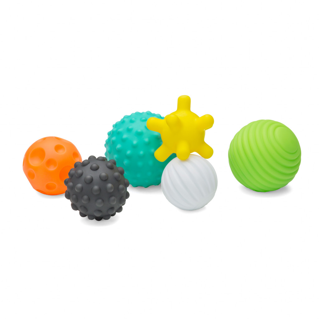 Infantino Tapintás fejlesztő labdák 6 db 