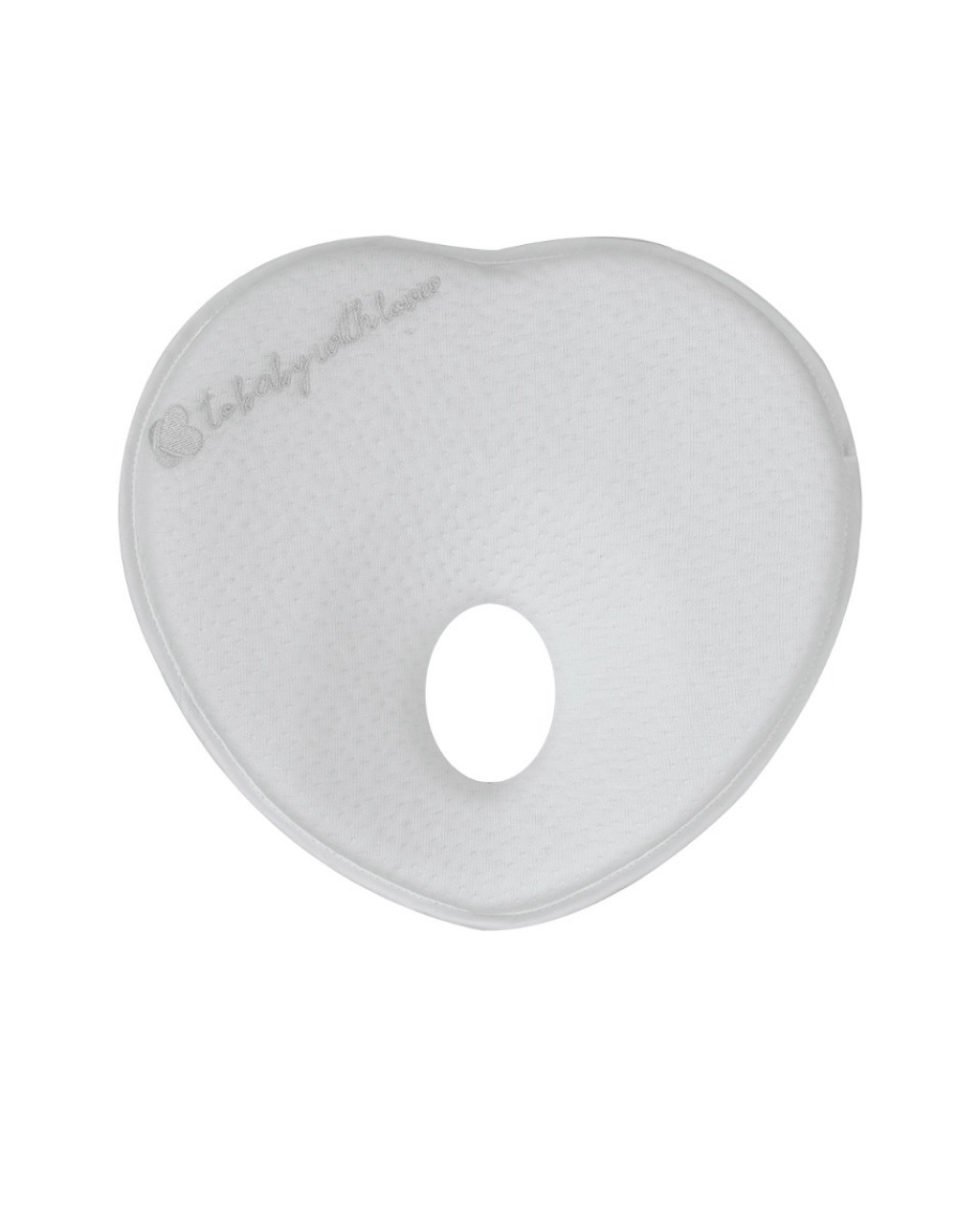 KikkaBoo Szív Airknit szürke ergonomikus memóriahab párna