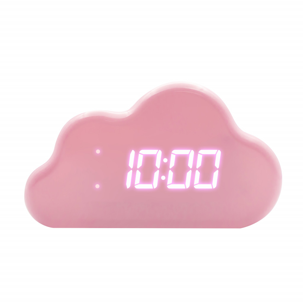 Lalarma Digitális ébresztőóra Pebble Pink