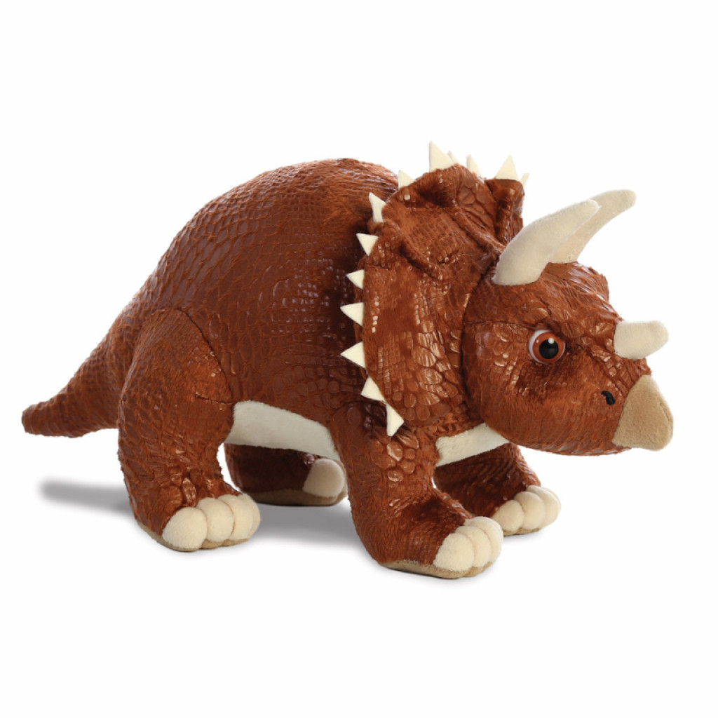 Aurora Plüss dinoszaurusz Triceratops - 35 cm