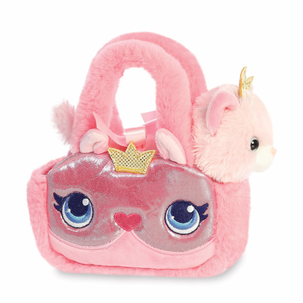 Aurora Plüss kézitáska macskával - Princess Kitty - Fancy Pals - 20,5 cm