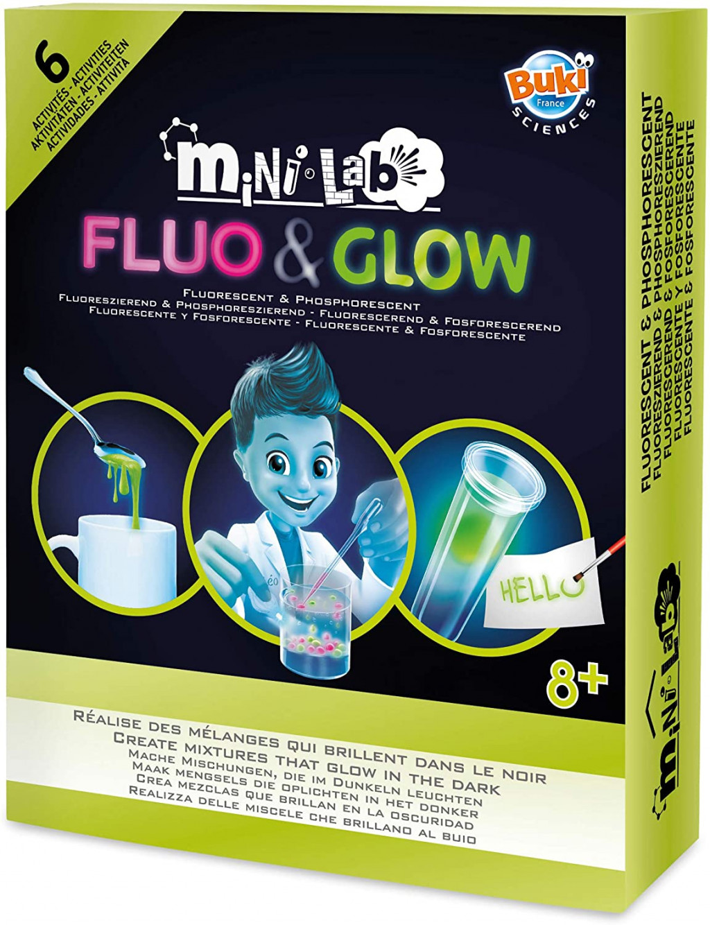 Buki France Minilabak - Fluoreszcencia
