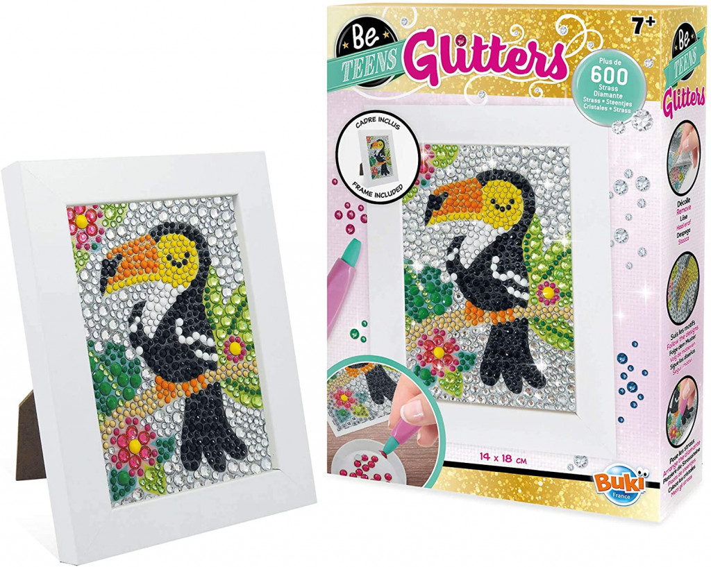 Buki France BeTeens GLITTERS papagáj