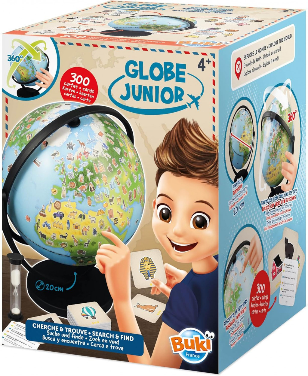 Buki France Junior Globe - játék óvodásoknak