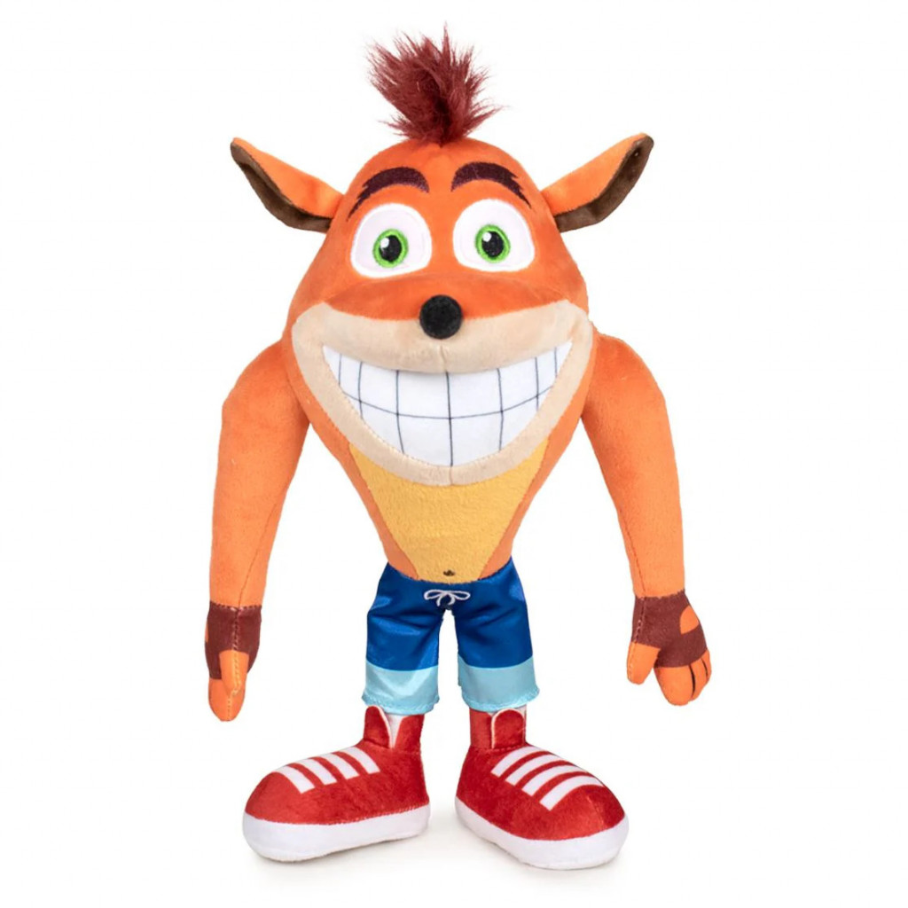 Aurora Plüss Crash fogakkal - Crash Bandicoot - 30 cm