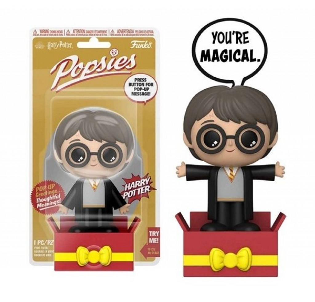 Aurora Vinyl Harry az ajándékban - Harry Potter - Funko Popsies - 12,5 cm