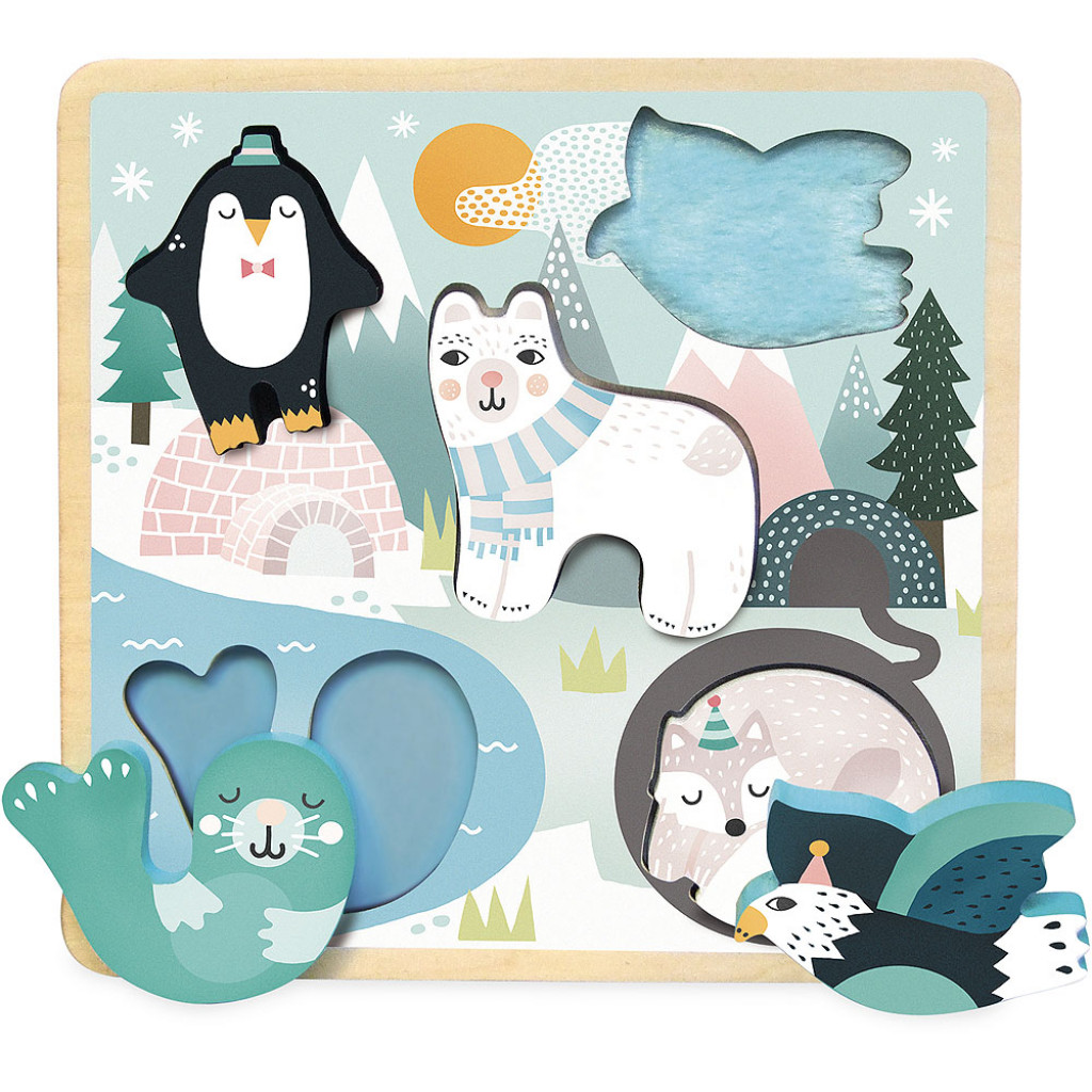 Vilac Szenzorikus puzzle Ice 