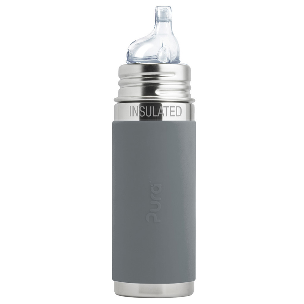 Pura THERMO kulacs csőrrel 260ml (Szürke) 