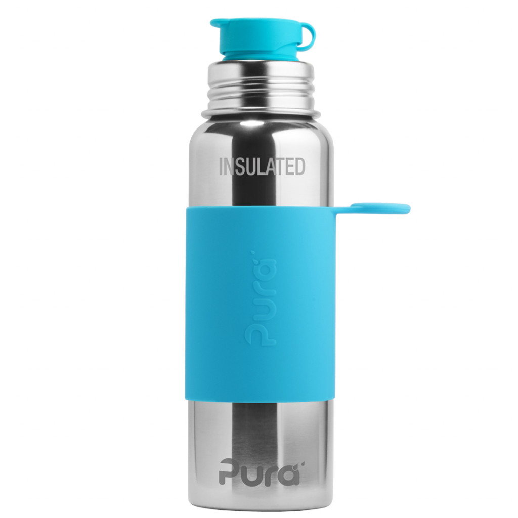 Pura THERMO kulacs sportkupakkal 650ml (Aqua) 