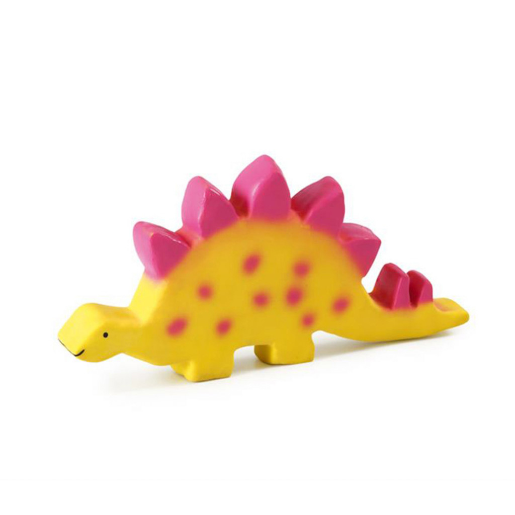 Tikiri Tikiriki Baby, természetes gumiból készült dinoszaurusz, Stegosaurus stego