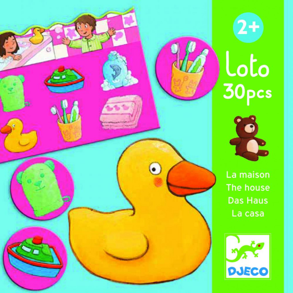 DJECO Lotto of the house