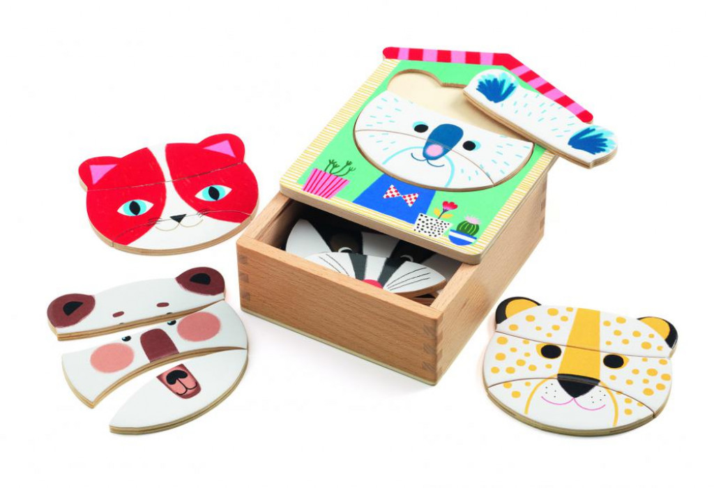 DJECO Képkirakó - Emotikon - Face - mix