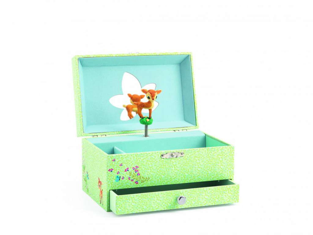 DJECO Zenélő ékszerdoboz - Őzike dala - The fawn's song