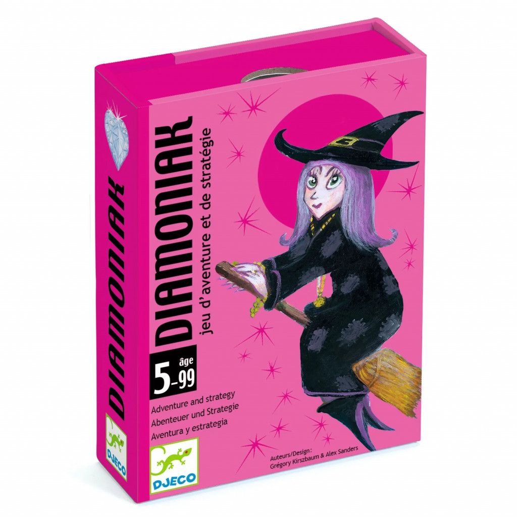 DJECO Kártyajáték - Tündér és boszorkány - Diamoniak