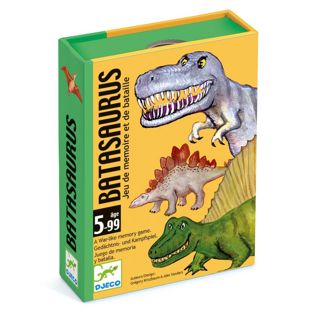 DJECO Kártyajáték -  Dinók csatája - Batasaurus