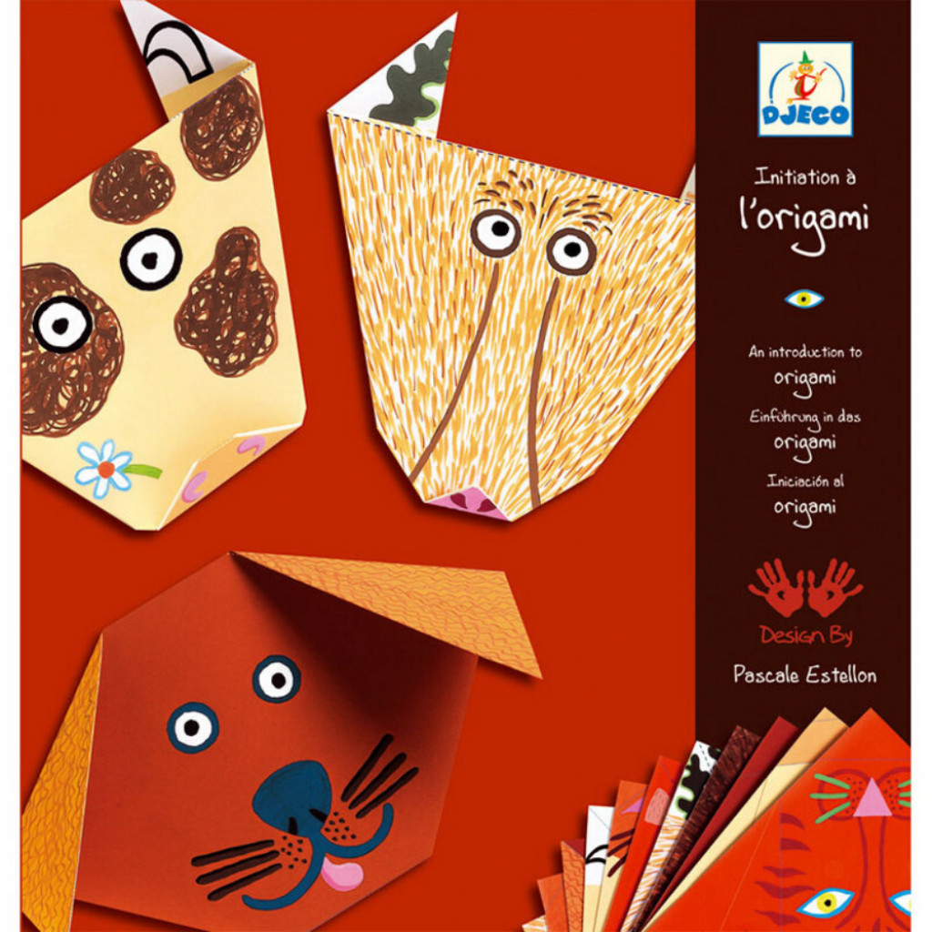 DJECO Origami - Állatok - Origami animals