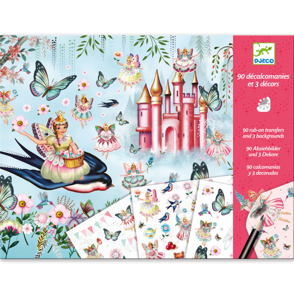 DJECO Satírozó képkészítő - Tündérországban - In Fairyland