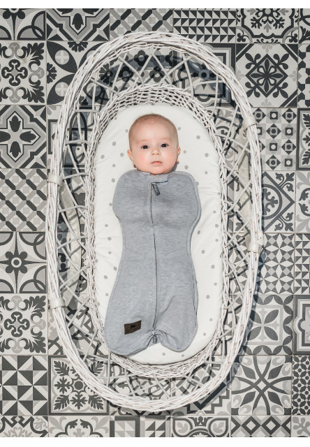 Sleepee FIRST STEP SwaddleMe pólya, INGYENES sapkával, Bloom