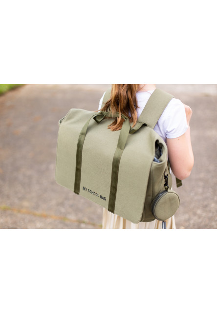 My School Bag – Vászon – Khaki