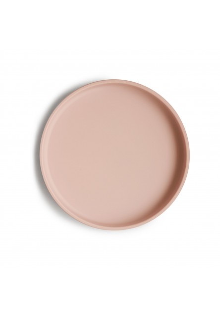 Szilikon csészealj mushie - blush Mushie