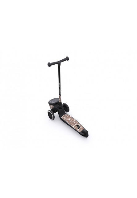 Highwaykick 2 Lifestyle Scooter Brown Lines