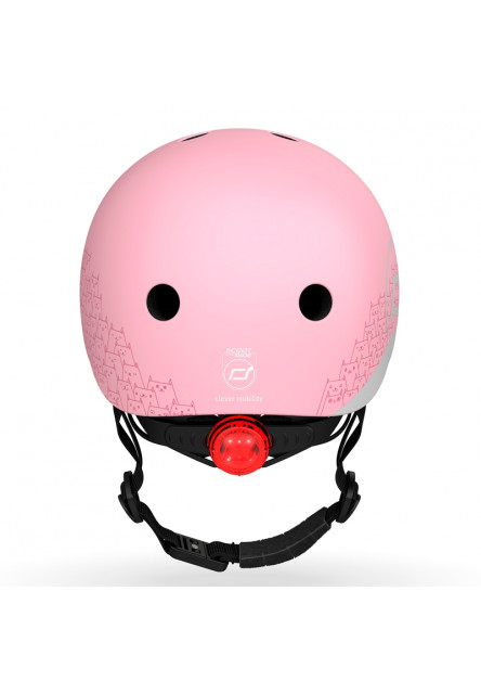 Gyermek sisak XXS-S Rose Fényvisszaverő