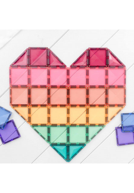 Connetix Mágneses építőjáték - Pastel Mega Pack 202 db