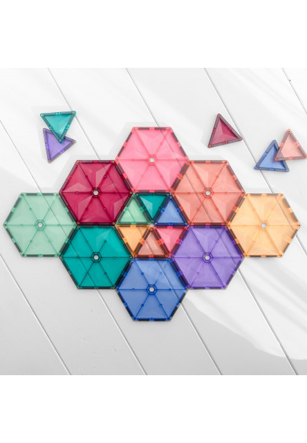Connetix Mágneses építőjáték - Pastel Mega Pack 202 db