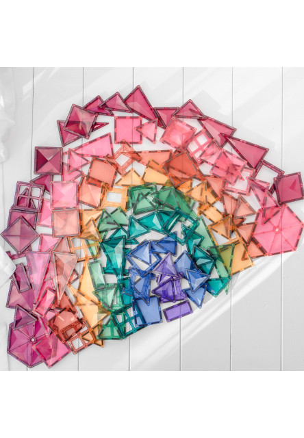 Connetix Mágneses építőjáték - Pastel Mega Pack 202 db