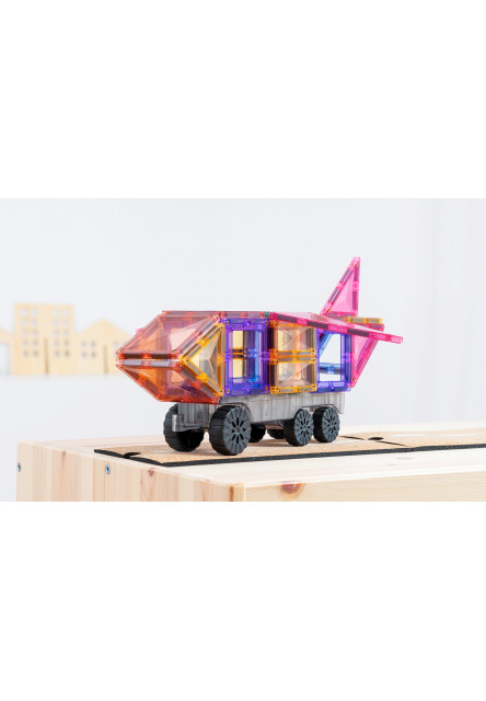 Connetix Mágneses építőjáték - Pastel Transport 50 db