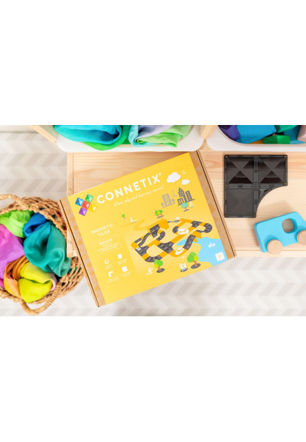 Connetix Mágneses építőjáték - Ramps & Intersections Pack 16 db