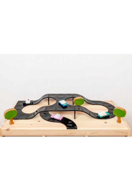 Connetix Mágneses építőjáték - Ramps & Intersections Pack 16 db