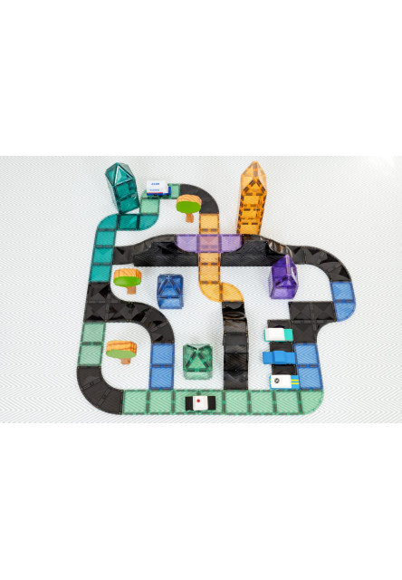 Connetix Mágneses építőjáték - Ramps & Intersections Pack 16 db