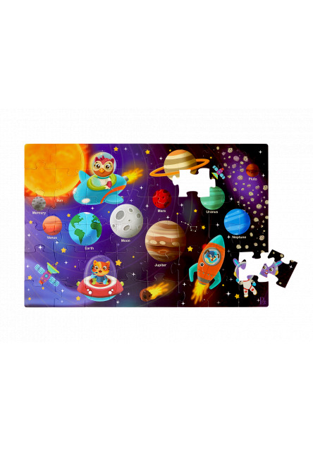 Puzzle maxi 48 darab Naprendszer B-Toys