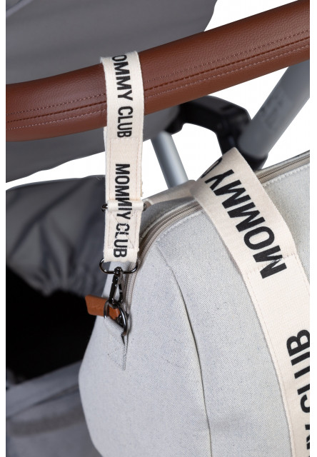 Mommy Club Signature Canvas Off White pelenkázó táska