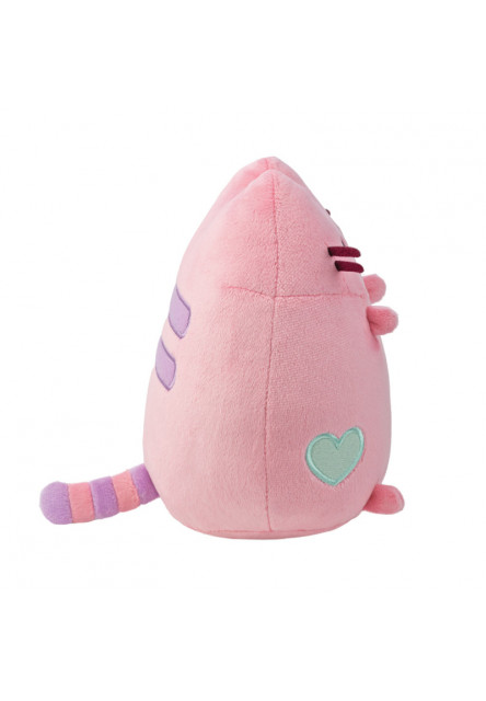 Plüss Pusheen rózsaszín szívvel - Pusheen - 17,5 cm
