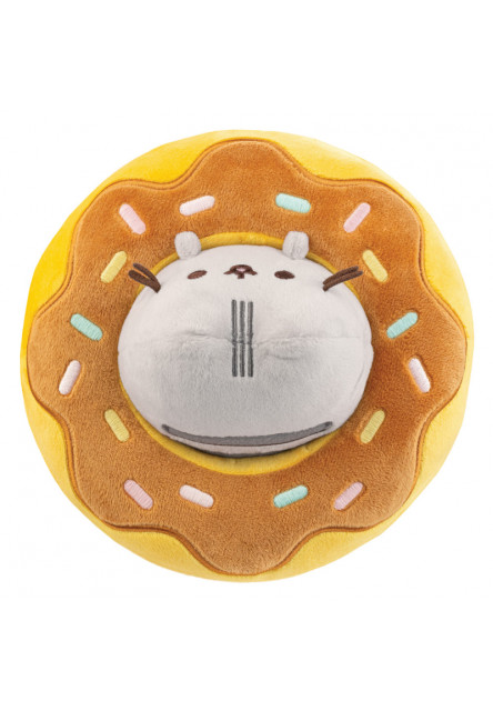 Plüss Pusheen fánkban csokoládéval - Pusheen - 21 cm