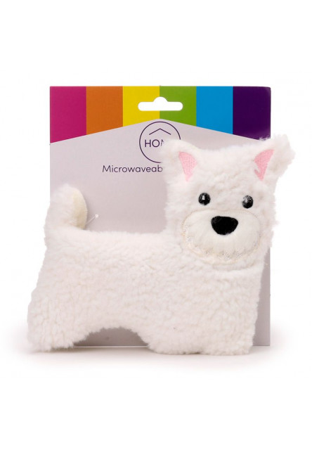 Plüss meleg párna Westhighland Fehér Terrier - 17 cm
