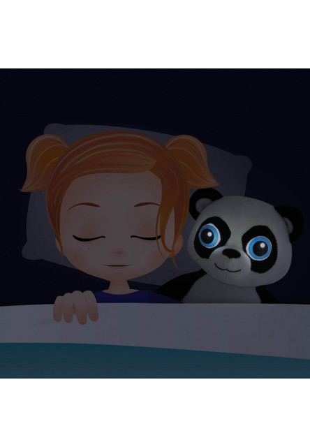 Plüss világító Panda alvó lámpa