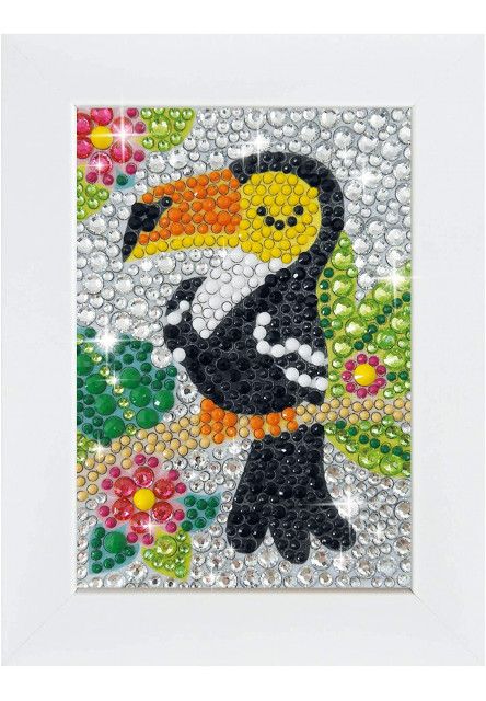 BeTeens GLITTERS papagáj