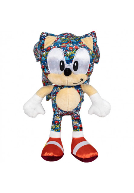 Plüss Sonic Comics - Redblue - Sonic the Hedgehog - 28 cm Aurora