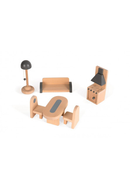 Mademioselle bútorozott babaház új kiadás